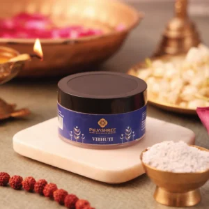 Pujashree Vibhuti 50 g (Sacred Ash/Bhasm) - for Pooja, Forehead & Spiritual Protection