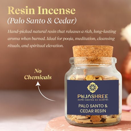 Pujashree Resin Burner Set – Healing Aroma for Purity & Positivity - Image 6