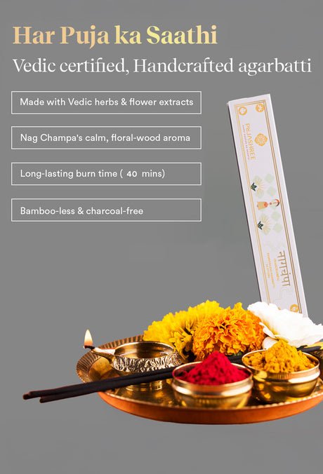 Nagchampa Bambooless Agarbatti – Sacred Aroma for Deep Devotion & Positive Vibes - Image 12