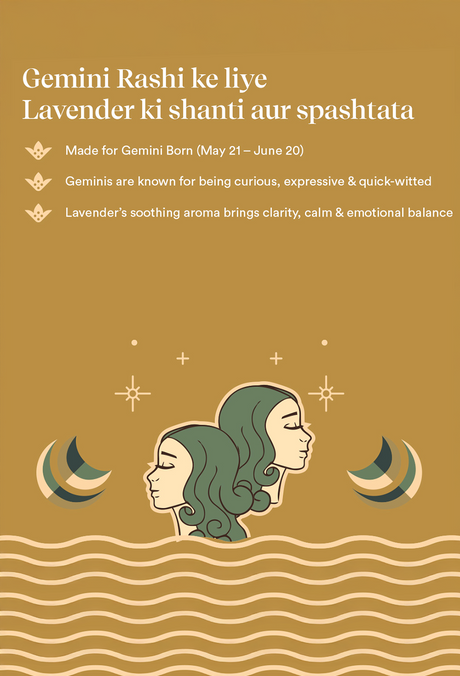 Gemini Zodiac Dhoop Cones 50 pcs - Lavender - Image 10