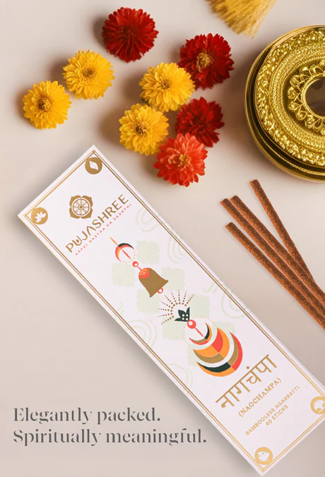 Nagchampa Bambooless Agarbatti – Sacred Aroma for Deep Devotion & Positive Vibes - Image 9