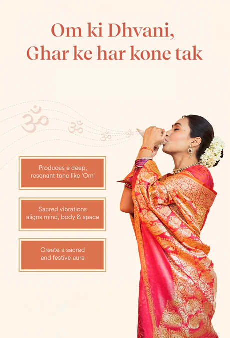 Panchjanya Surya Shankh 1 Pc | Symbol of Bhagwan Surya - Image 2