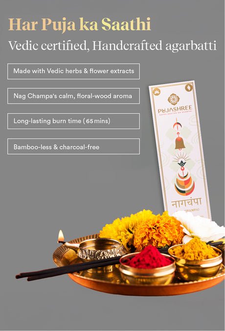 Nagchampa Bambooless Agarbatti – Sacred Aroma for Deep Devotion & Positive Vibes - Image 13