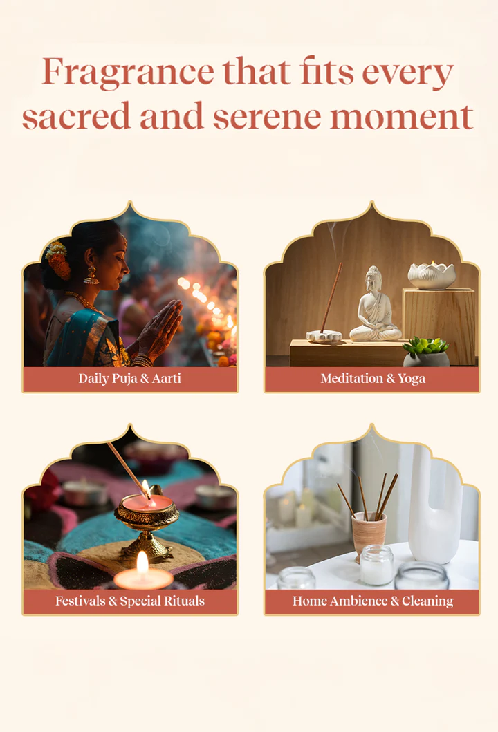 Nagchampa Bambooless Agarbatti – Sacred Aroma for Deep Devotion & Positive Vibes - Image 3