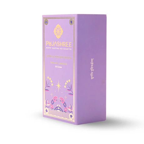 Cancer Zodiac Dhoop Cones 50 pcs- Jasmine - Image 5