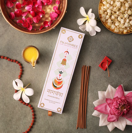 Nagchampa Bambooless Agarbatti – Sacred Aroma for Deep Devotion & Positive Vibes - Image 2