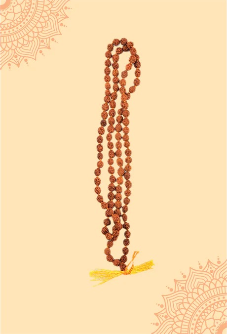 Panchmukhi Rudraksha Mala - Small (8 MM) - Image 3