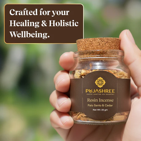 Resin Incense - Palo Santo & Cedar - Image 3