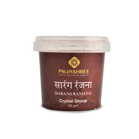 Crystal Dhoop Sarang Ranjana 50 gm - Image 4