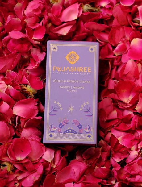 Cancer Zodiac Dhoop Cones 50 pcs- Jasmine - Image 11