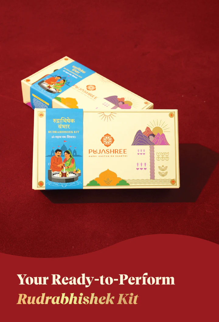 Rudrabhishek Kit - Complete Vedic Set for Shiv Pooja & Abhishek