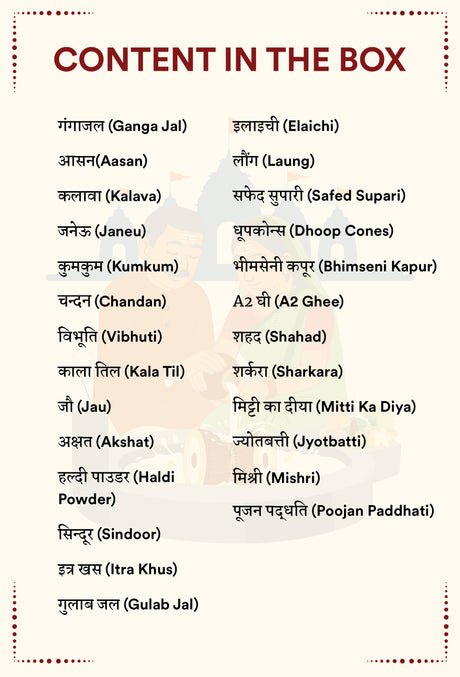 Rudrabhishek Kit - Complete Vedic Set for Shiv Pooja & Abhishek - Image 7