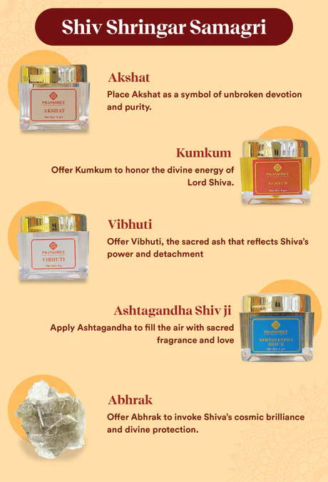 Shiv Shringar Pooja Kit - With Sacred Vibhuti, Premium Ashtagandha & Pure Kumkum - Image 7