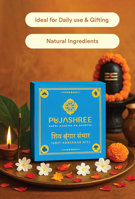Shiv Upasana Combo - Shiv Shringar Kit & Parad Shivling - Image 3